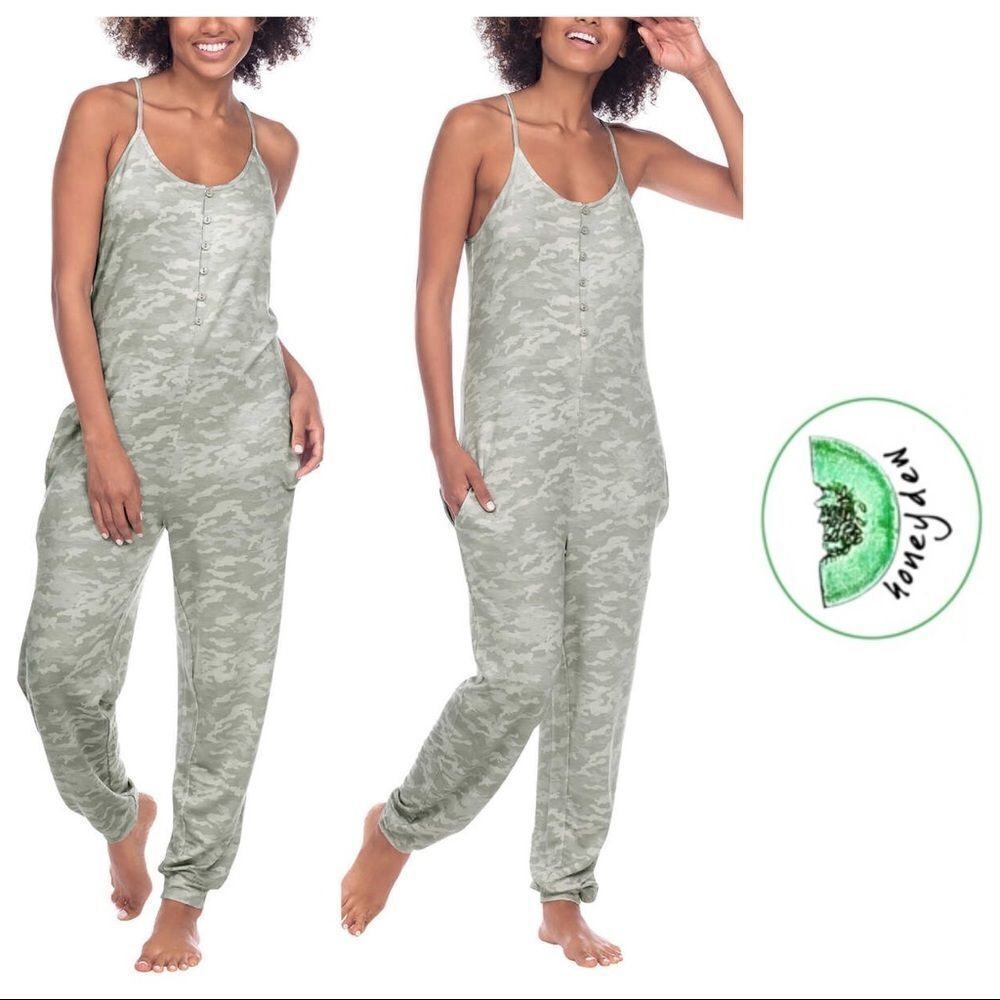 HONEYDEW Ladies Soft Lounge / Sleep Jumpsuit: Sizes S, M